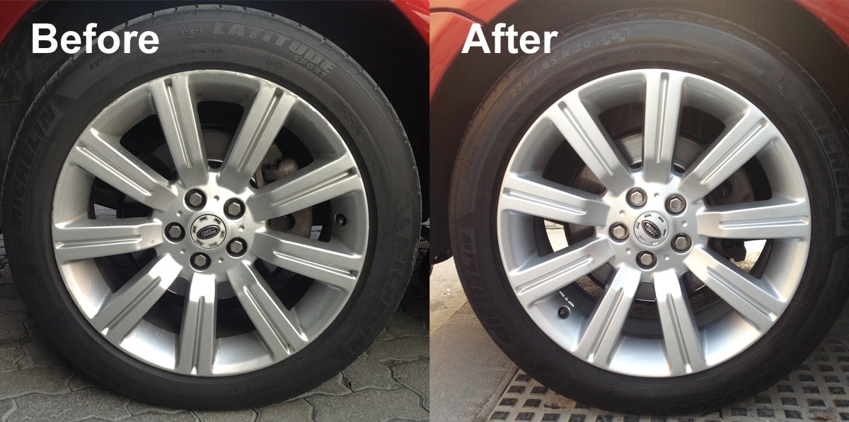 Car Rim Repair & Painting Service in Dubai Apex Auto Garage