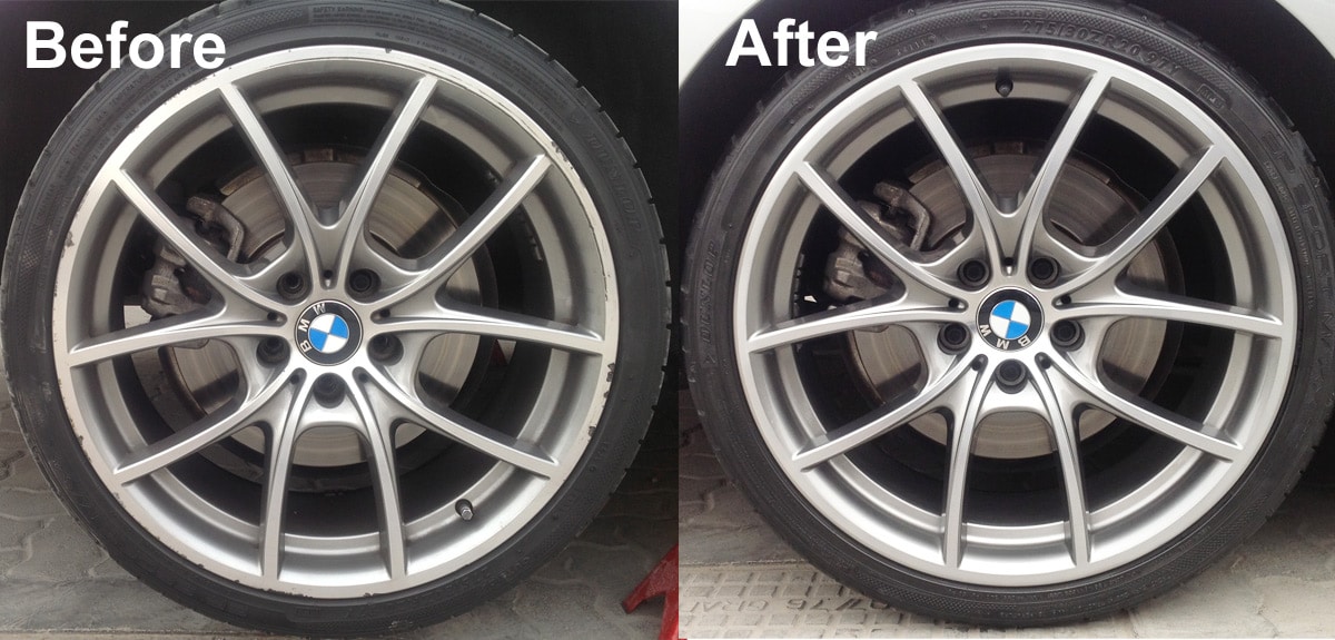 Car Rim Repair & Painting Service in Dubai Apex Auto Garage