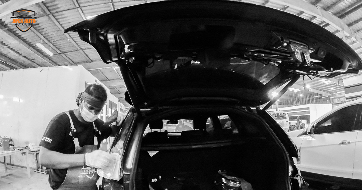 Car Body Paint Service in Dubai Apex Auto Garage