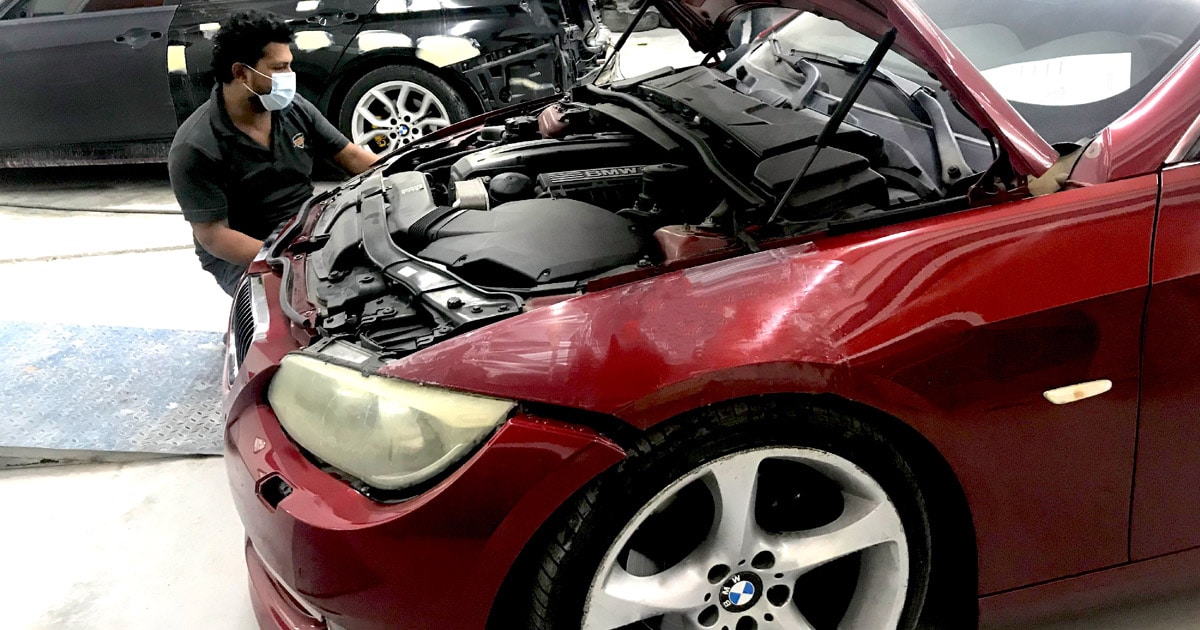 Car Body Repair Service in Dubai Apex Auto Garage