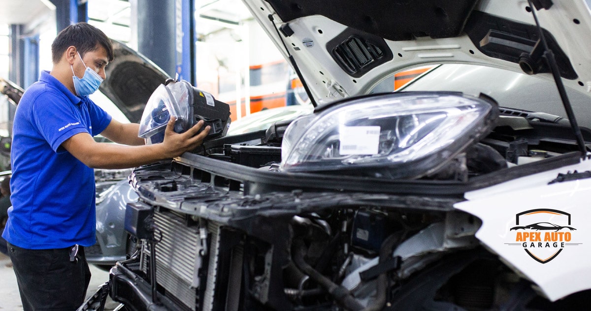 Car Body Repair Service in Dubai | Apex Auto Garage