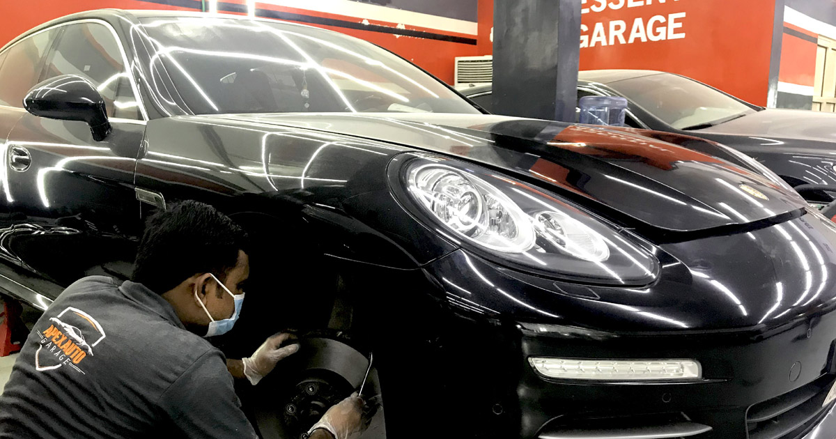 Car Brake Repair & Replacement Service in Dubai Apex Auto Garage