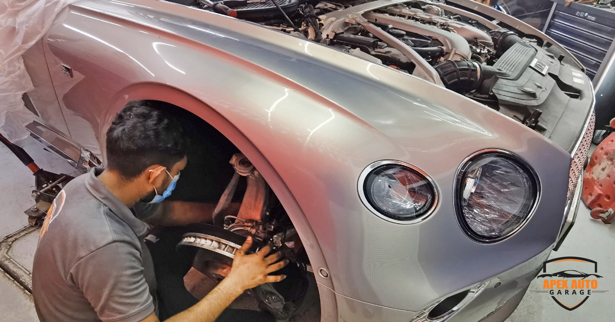 Car Brake Repair & Replacement Service in Dubai Apex Auto Garage