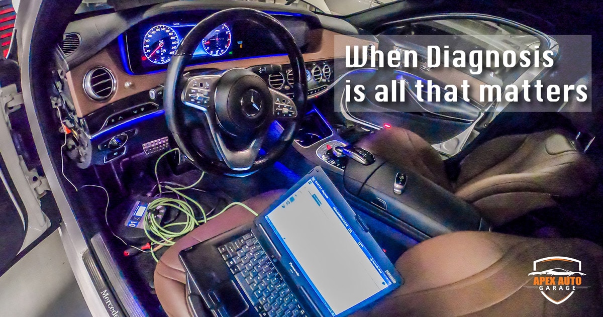 Car Scanning and Diagnostics Service in Dubai Apex Auto Garage