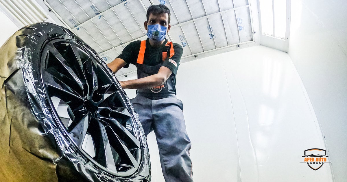 Car Rim Repair & Painting Service in Dubai | Apex Auto Garage