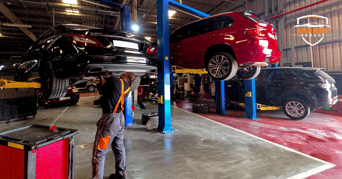 Car Suspension Repair Service in Dubai Apex Auto Garage