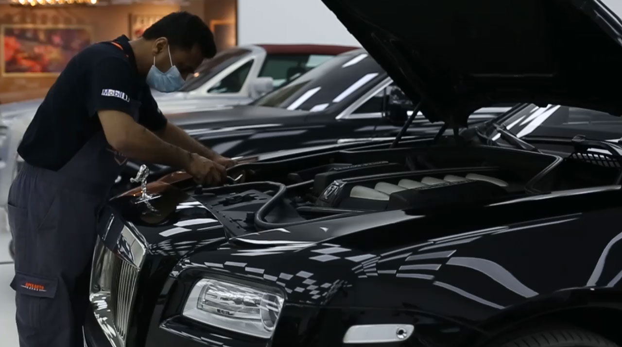Rolls Royce Ghost Suspension Repair in Dubai  Major Service