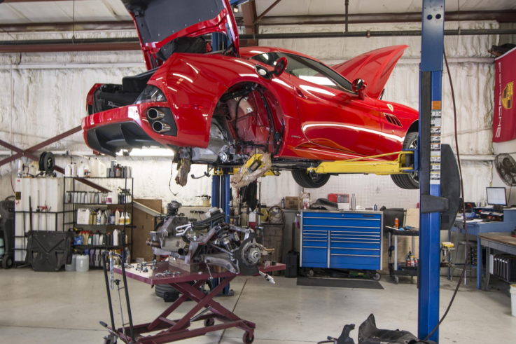 ferrari transmission repair